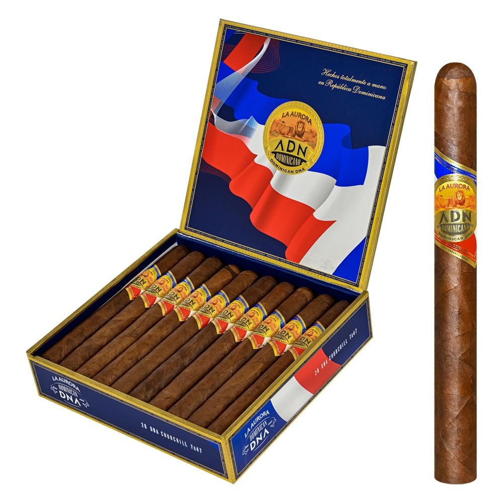 La Aurora ADN Dominicano Churchill - Pack of 5