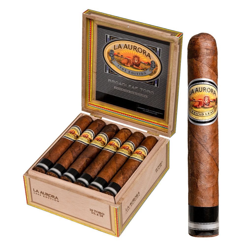 La Aurora Preferidos 1903 Broadleaf Robusto - Box of 18