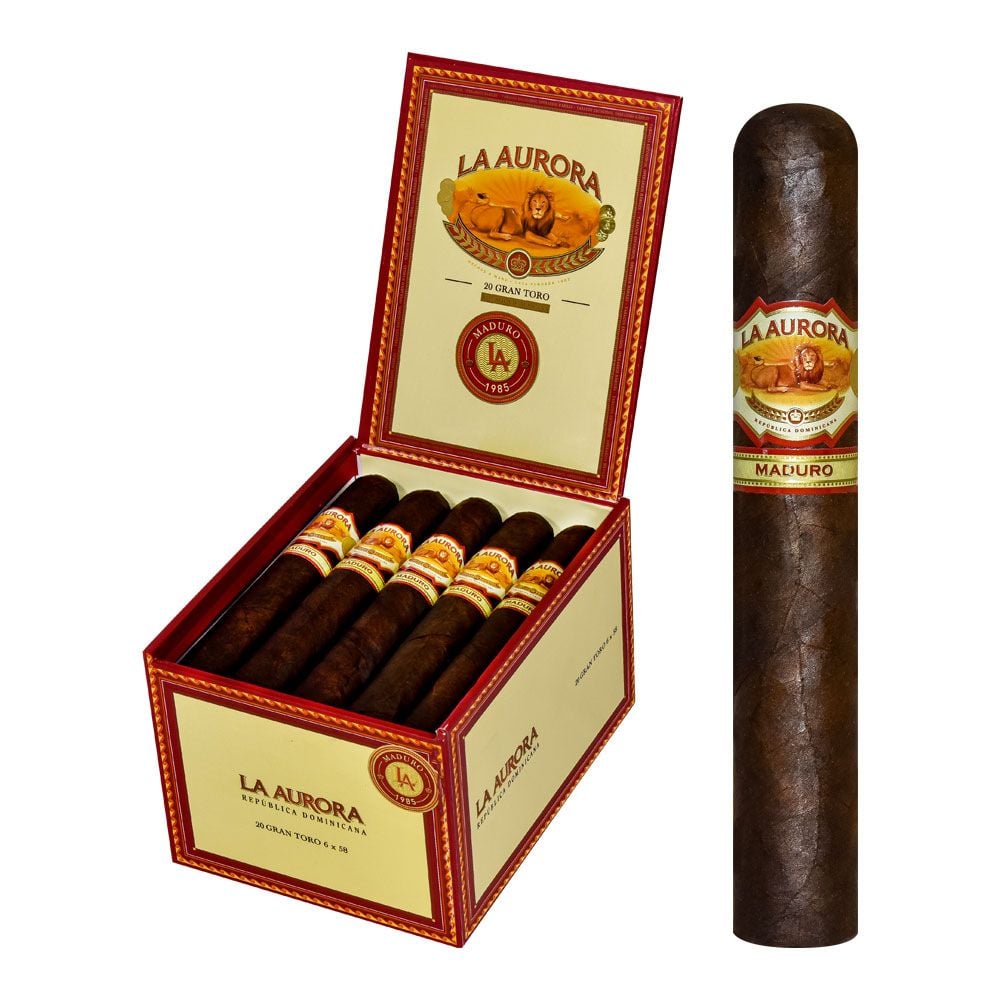 La Aurora 1985 Maduro Gran Toro - Single of 1