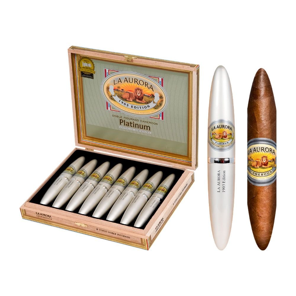 La Aurora Preferidos Platinum Cameroon No. 2 Tubes - Single of 1