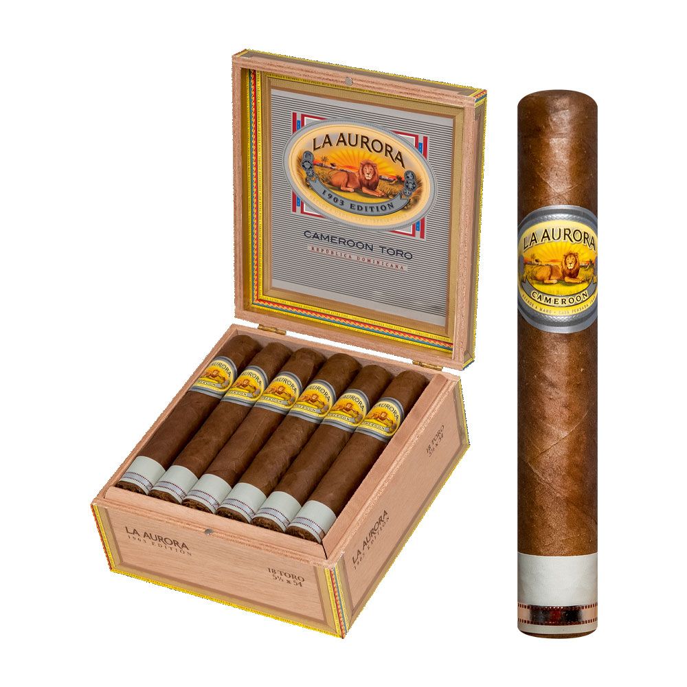 La Aurora Preferidos Platinum Cameroon Toro - Box of 18
