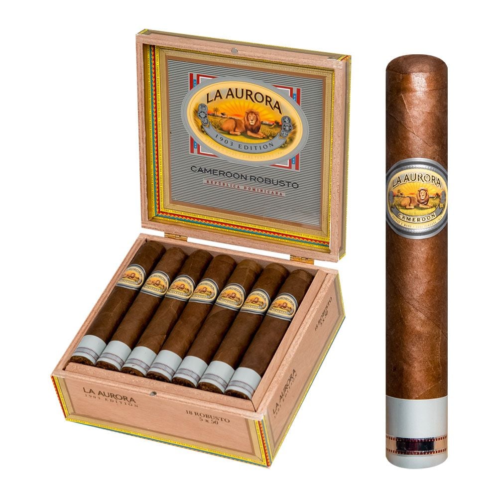 La Aurora Preferidos Platinum Cameroon Robusto - Pack of 5