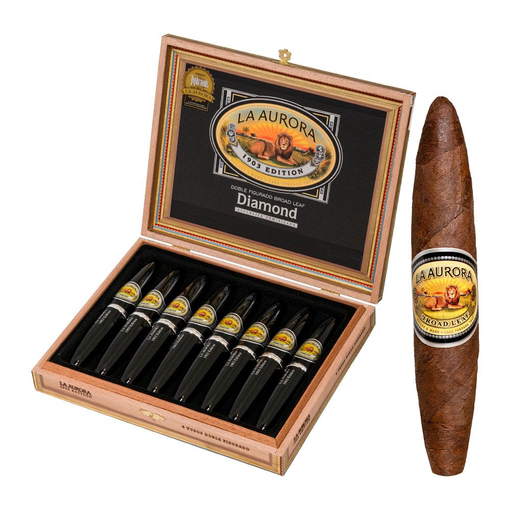 La Aurora Preferidos Diamond No. 2 Tubes - Box of 8