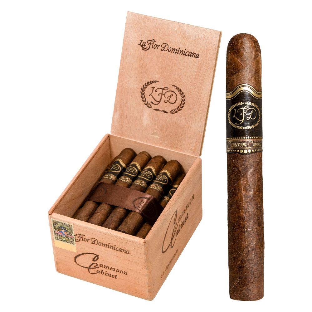 La Flor Dominicana Cameroon Cabinet #4 - Box of 24