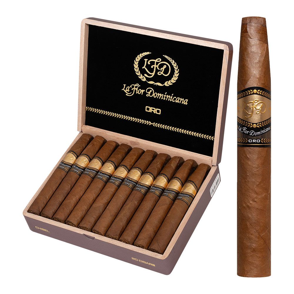 La Flor Dominicana Oro Chisel - Box of 20
