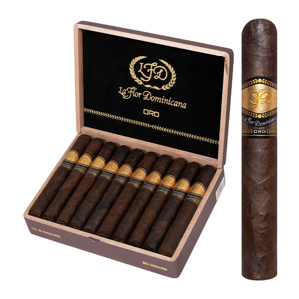 La Flor Dominicana Oro No. 6 Maduro - Box of 20