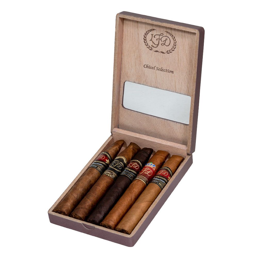 La Flor Dominicana Sampler Chisel Selection - Box of 5