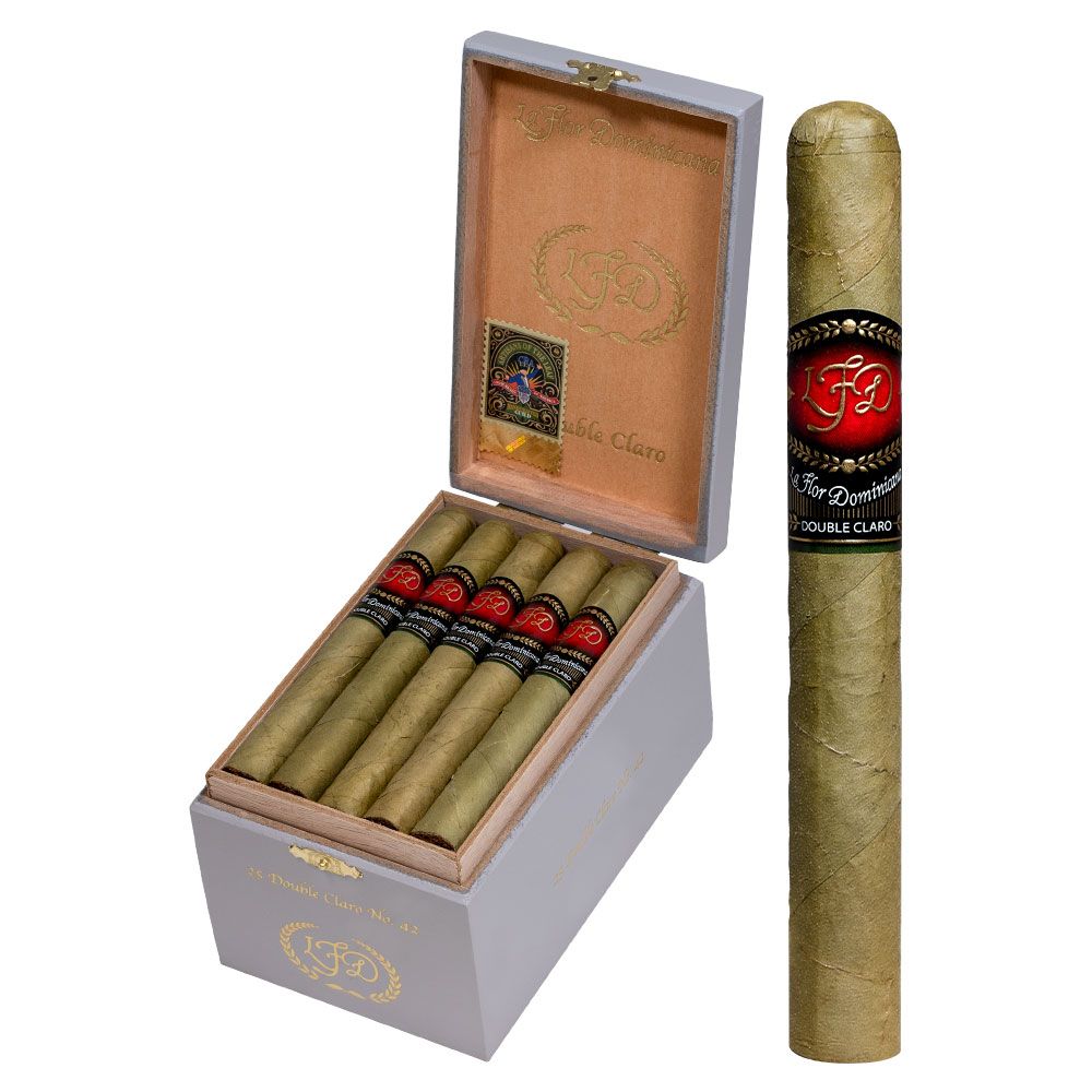 La Flor Dominicana Double Claro No. 42 - Box of 25