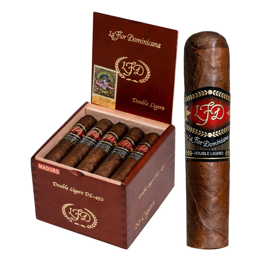 La Flor Dominicana Double Ligero 452 - Box of 20