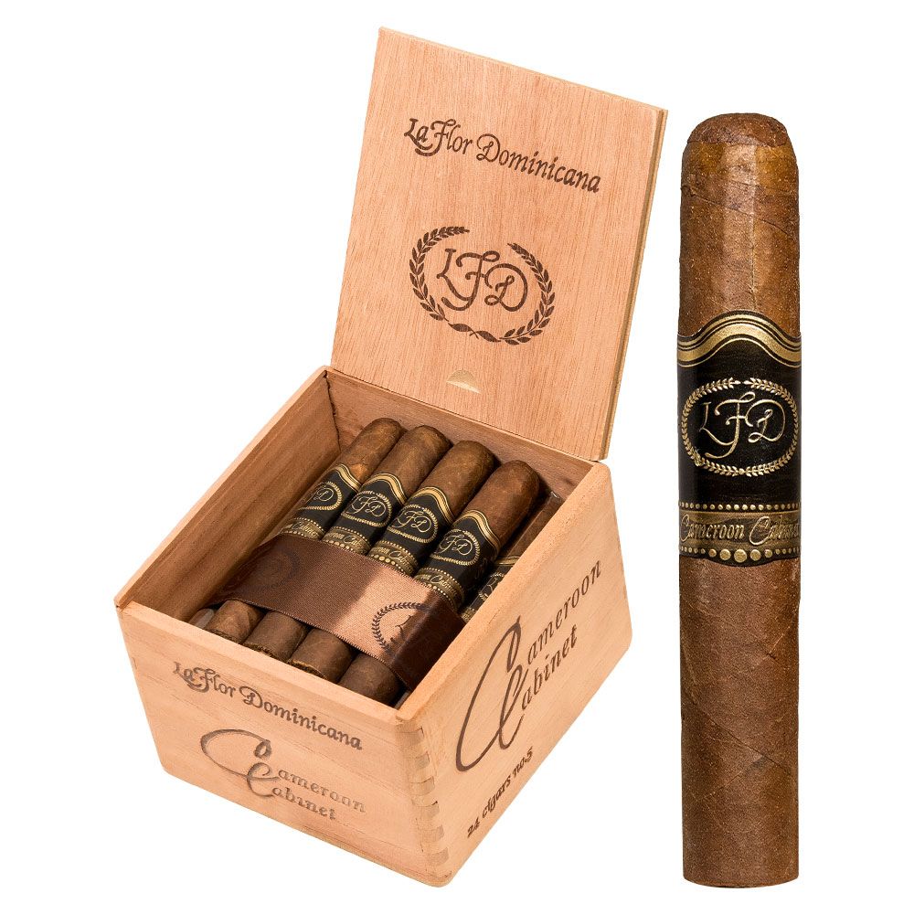 La Flor Dominicana Cameroon Cabinet #5 - Box of 24