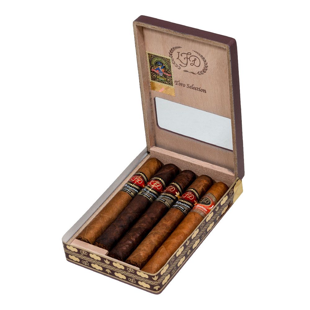 La Flor Dominicana Sampler Toro Selection - Box of 5