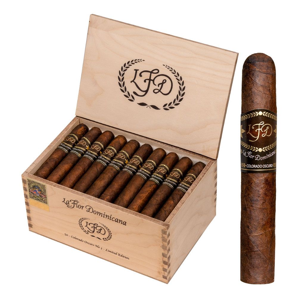 La Flor Dominicana Limited Production Colorado No. 3 - Box of 50