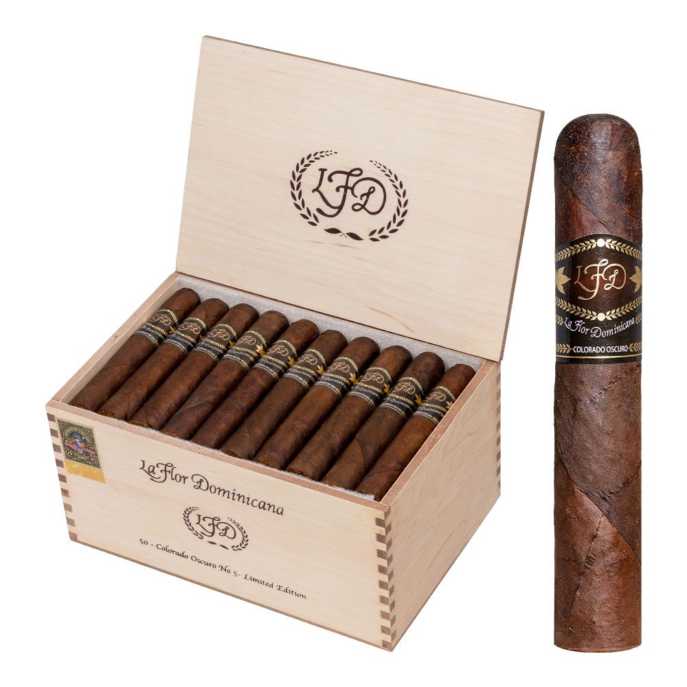 La Flor Dominicana Limited Production Colorado No. 5 - Box of 50