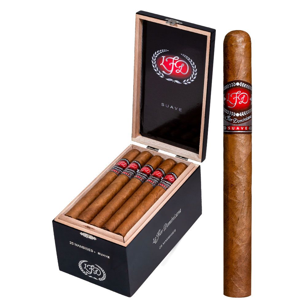La Flor Dominicana Suave Mambises - Box of 25