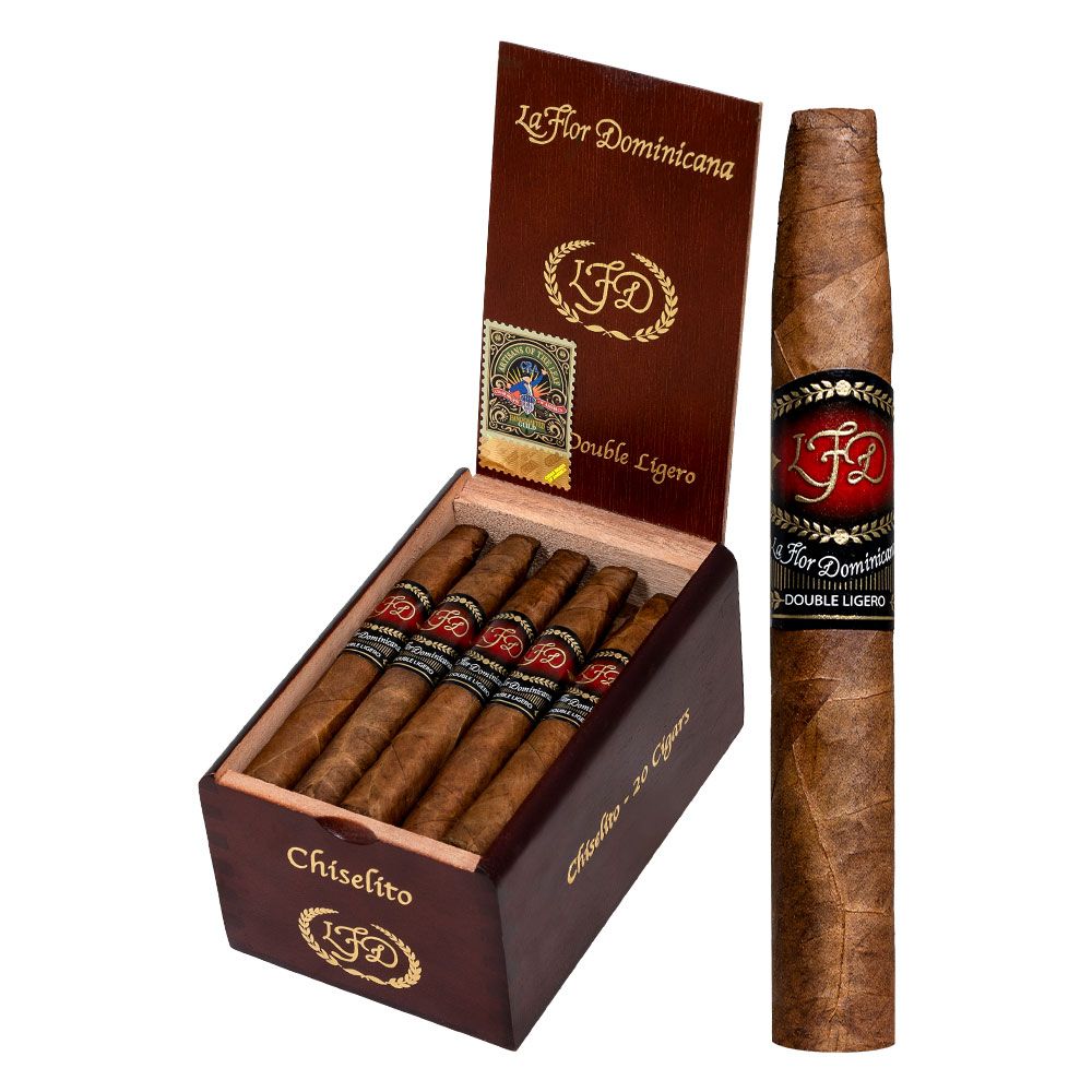 La Flor Dominicana Double Ligero Chiselito - Box of 20