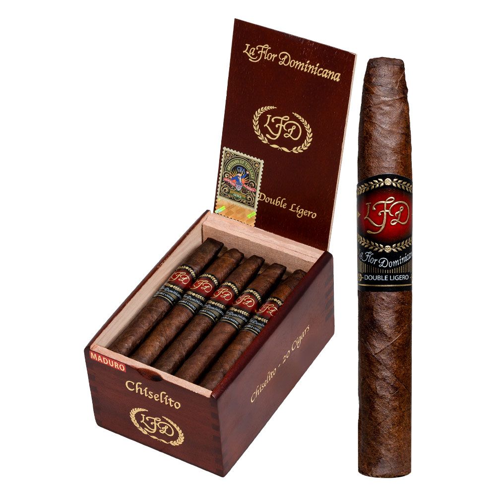 La Flor Dominicana Double Ligero Chiselito - Box of 20