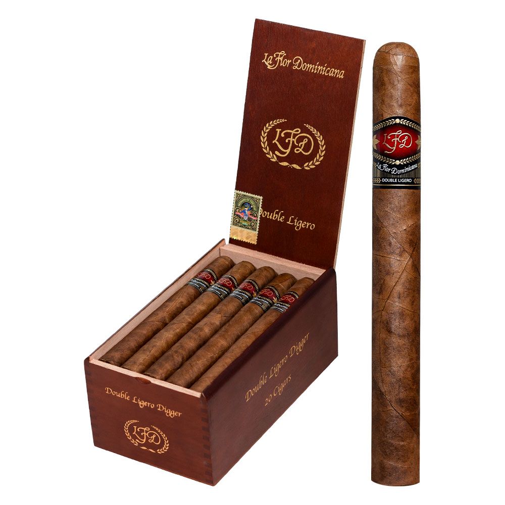 La Flor Dominicana Double Ligero Digger - Box of 20