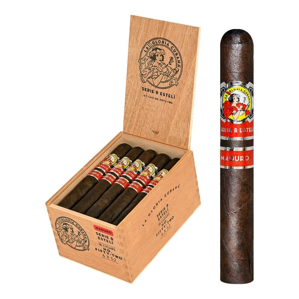 La Gloria Cubana Serie R Esteli Maduro No. 52 - Toro - Single of 1