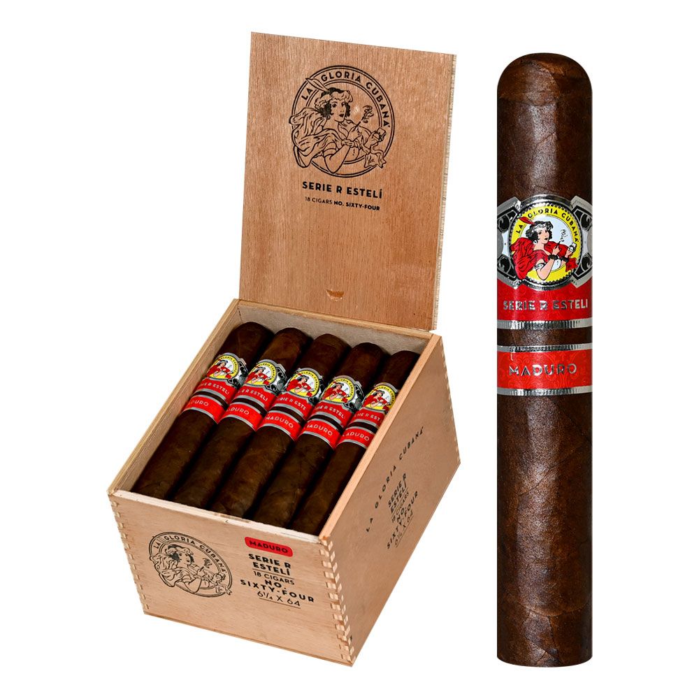 La Gloria Cubana Serie R Esteli Maduro No. 60 - Gordo - Box of 18