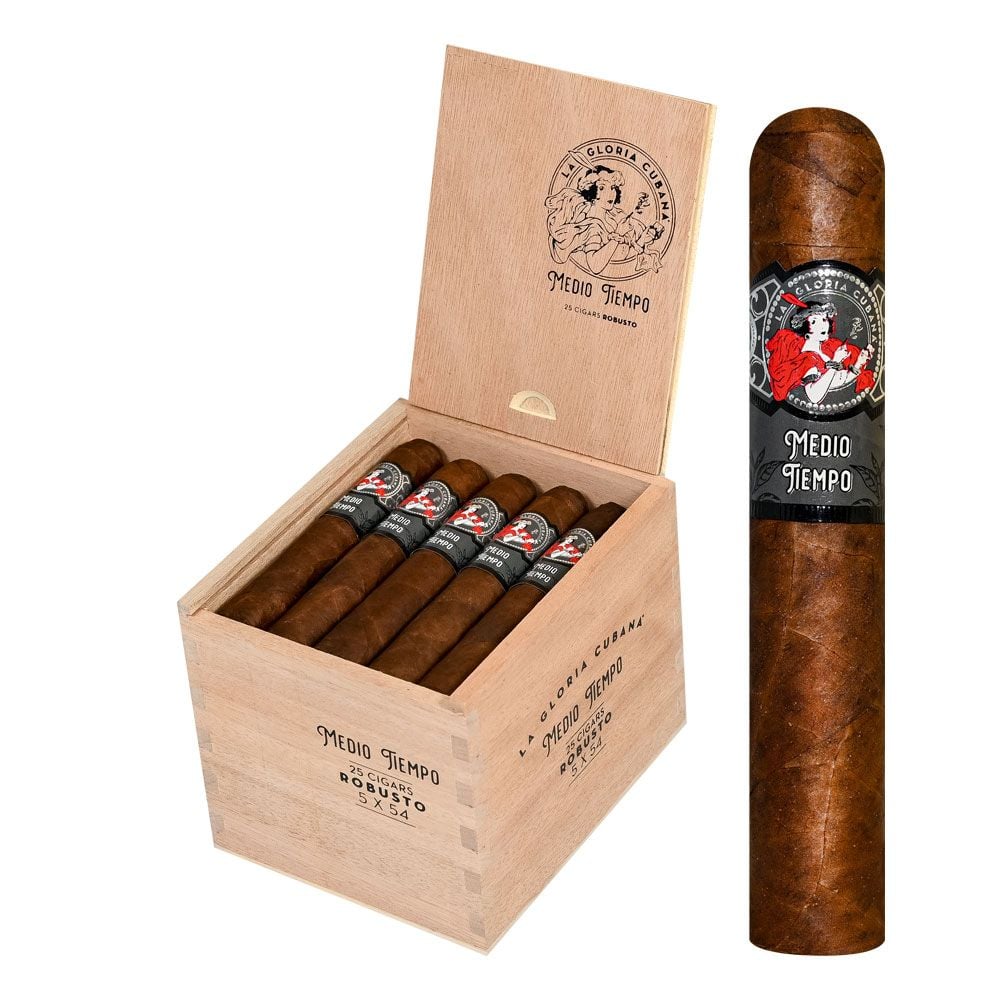 La Gloria Cubana Medio Tiempo Robusto - Single of 1