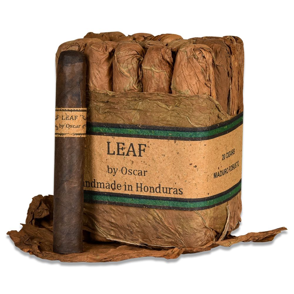 Leaf by Oscar Robusto Maduro - Bundle of 20