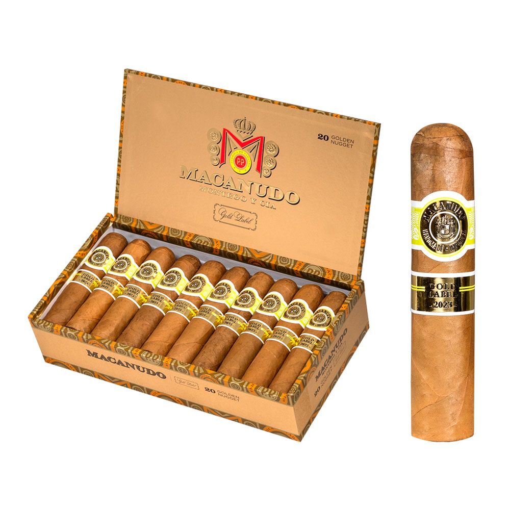 Macanudo Gold Label Golden Nugget - Box of 20