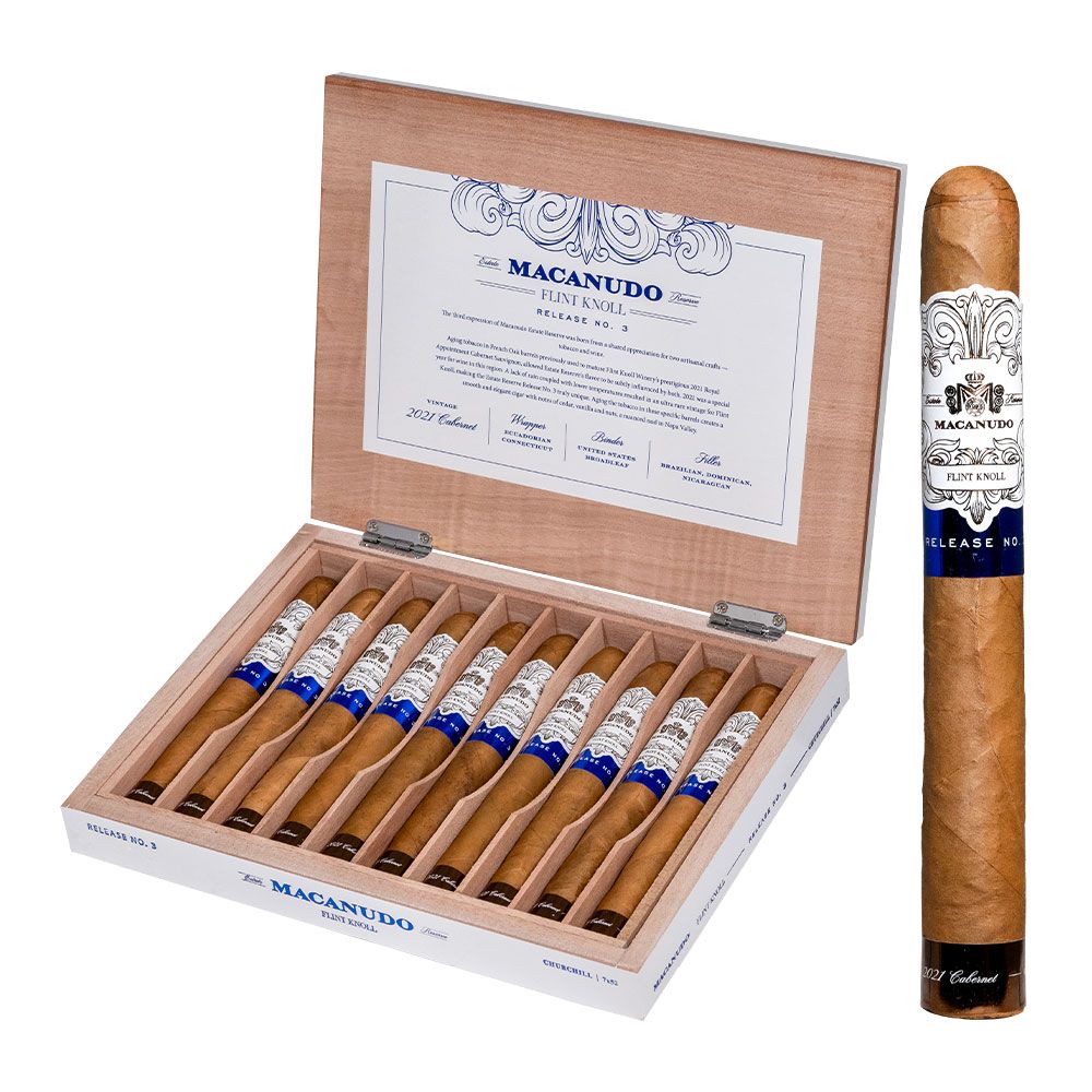 Macanudo Estate Reserve Flint Knoll No. 3 Churchill - Box of 10
