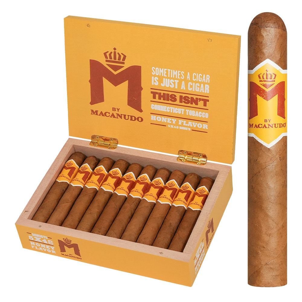 M Flavors by Macanudo Honey Robusto - Pack of 5