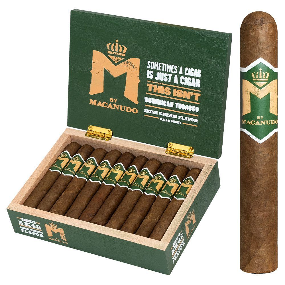 M Flavors by Macanudo Irish Cream Robusto - Box of 20
