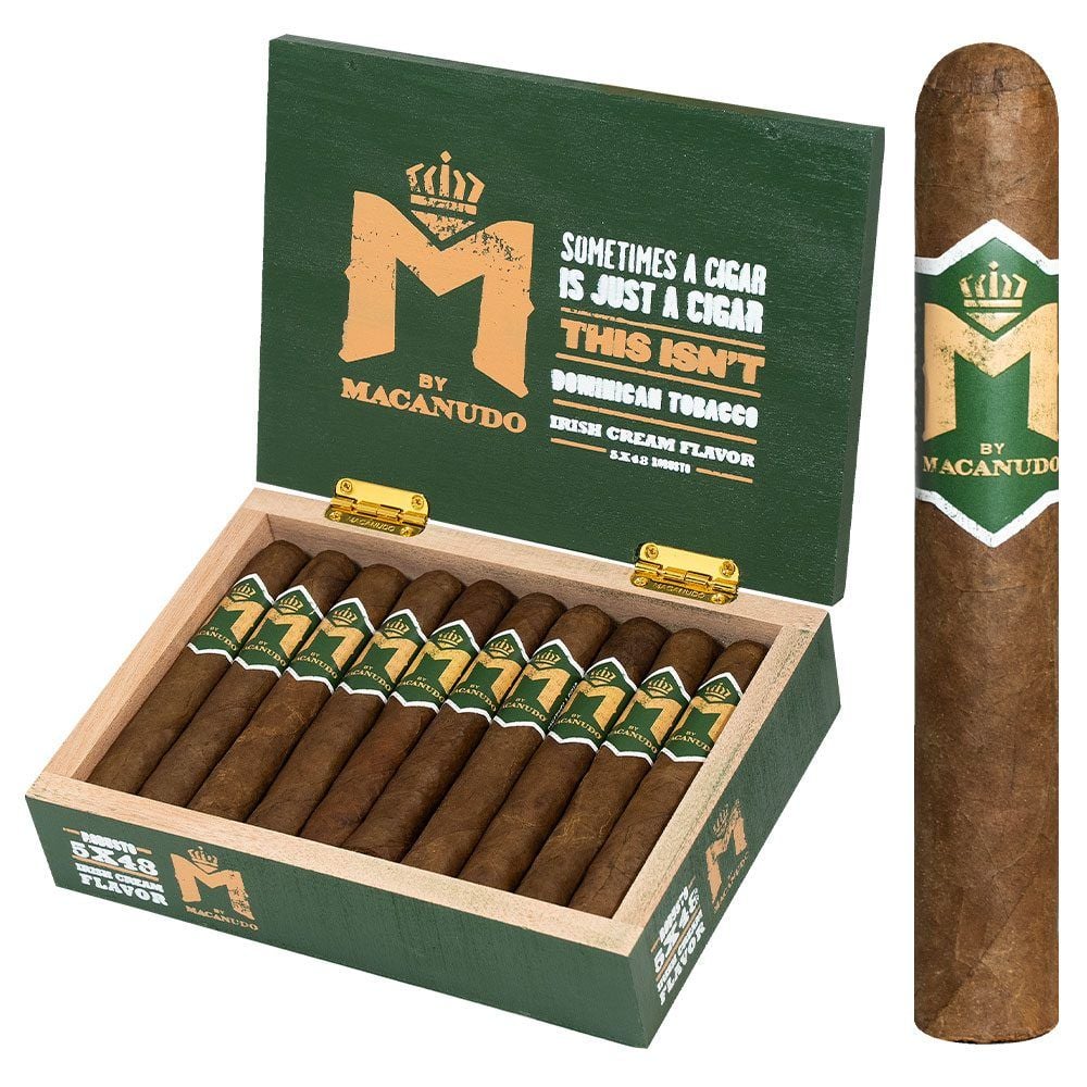 M Flavors by Macanudo Irish Cream Robusto - Pack of 5
