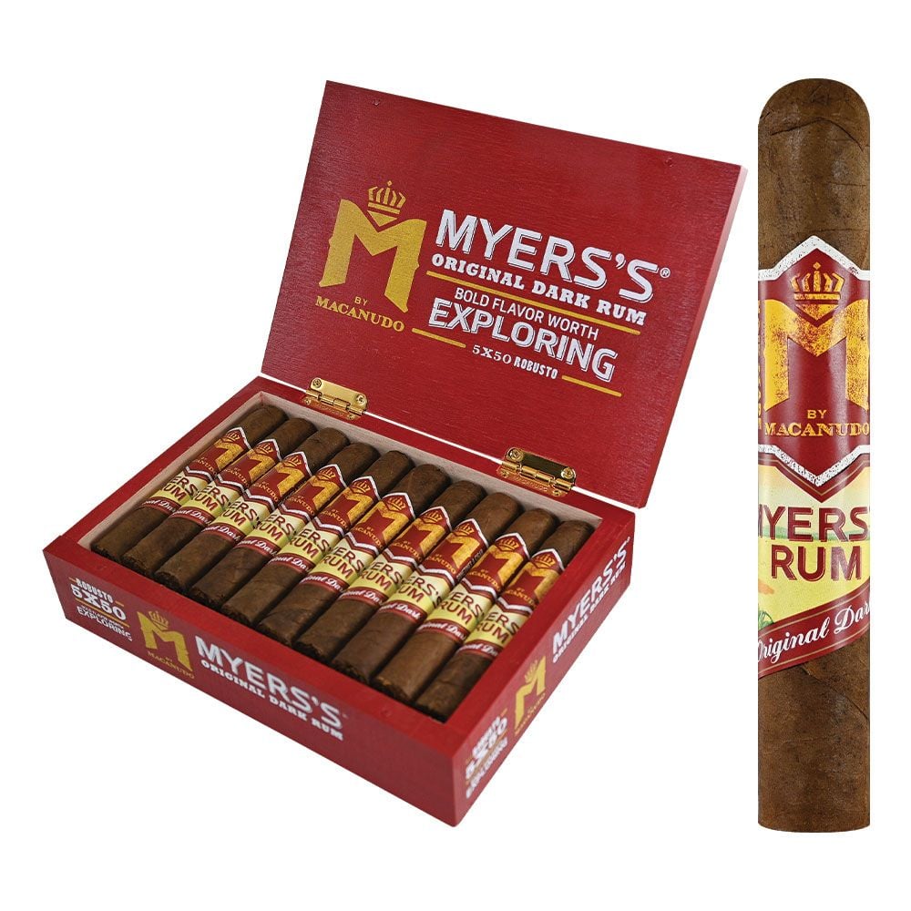 M by Myer's Rum Macanudo Robusto - Pack of 5