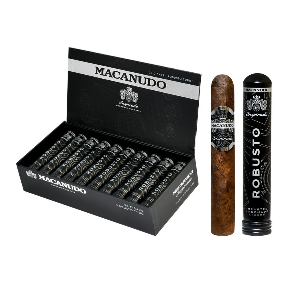 Macanudo Inspirado Black Robusto Tubo - Box of 20