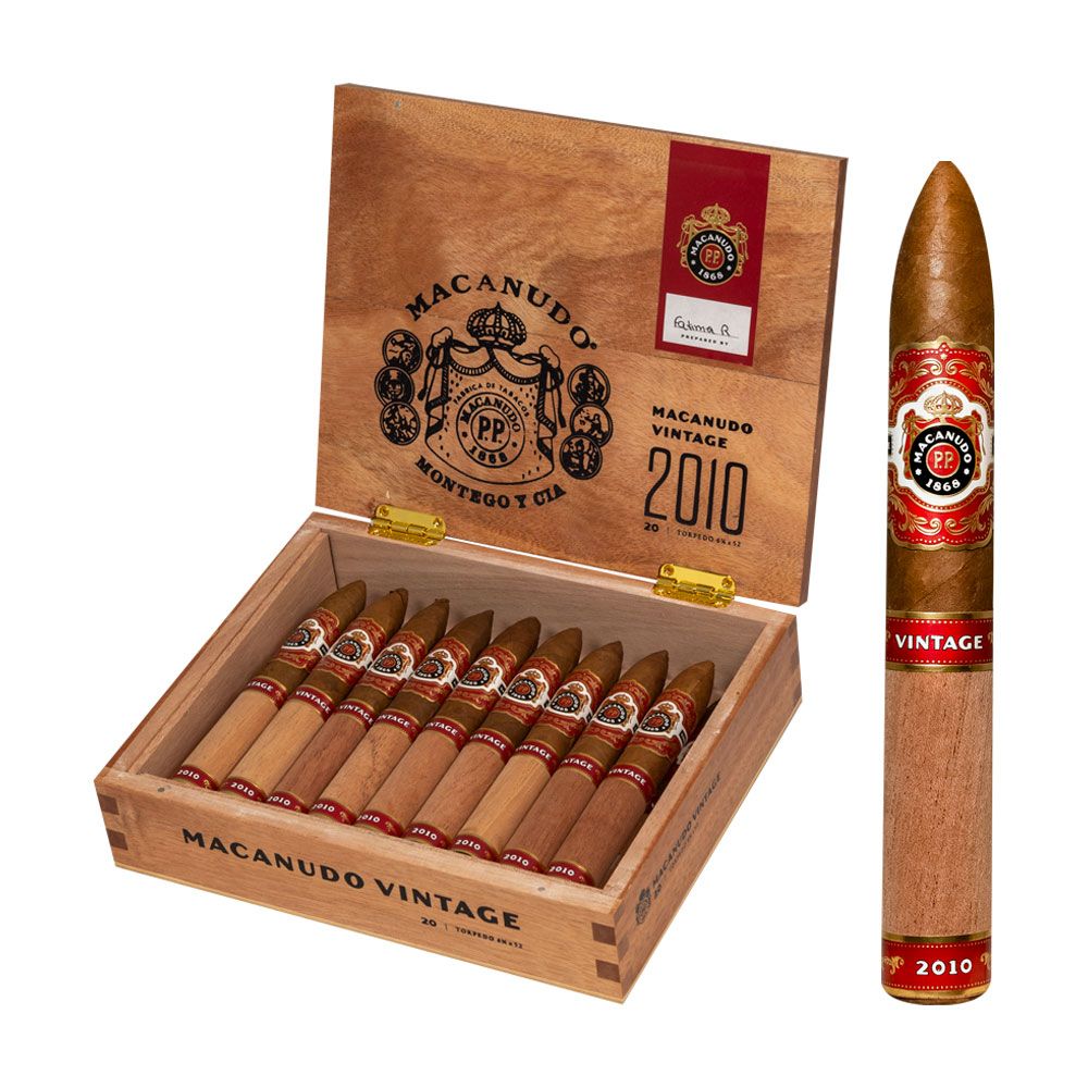 Macanudo Vintage 2010 Torpedo - Box of 20