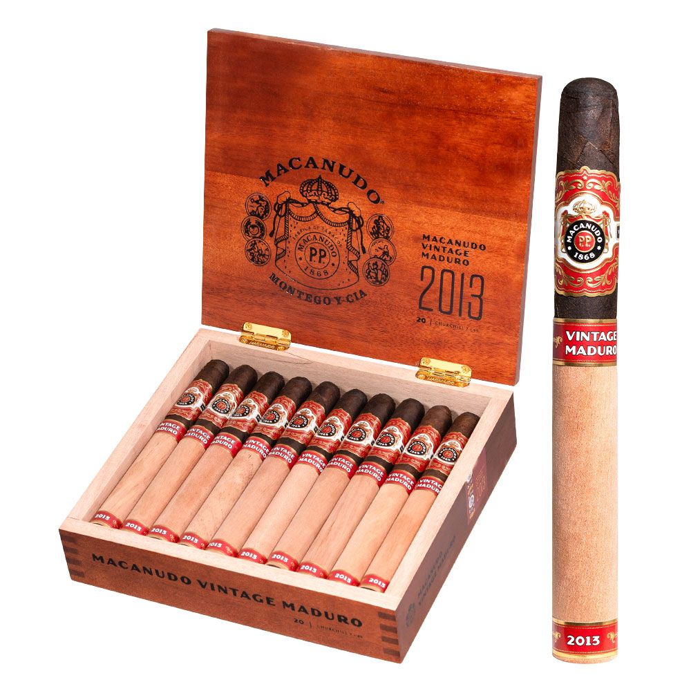 Macanudo Vintage Maduro 2013 Churchill - Box of 20