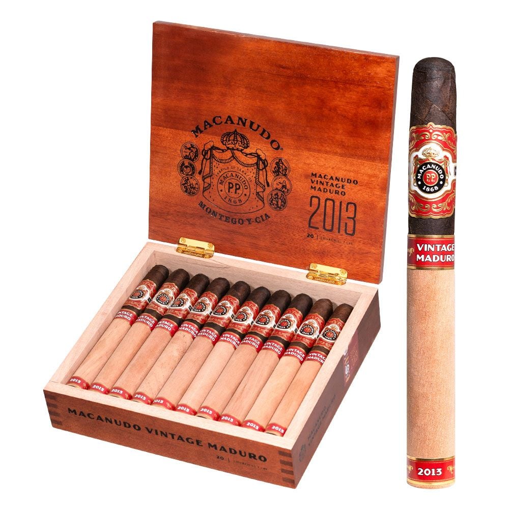Macanudo Vintage Maduro 2013 Churchill - Pack of 5