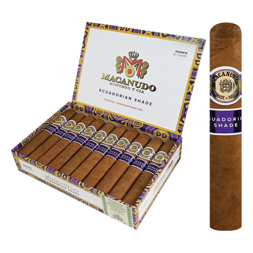 Macanudo Ecuadorian Shade Gigante - Box Pressed - Pack of 5