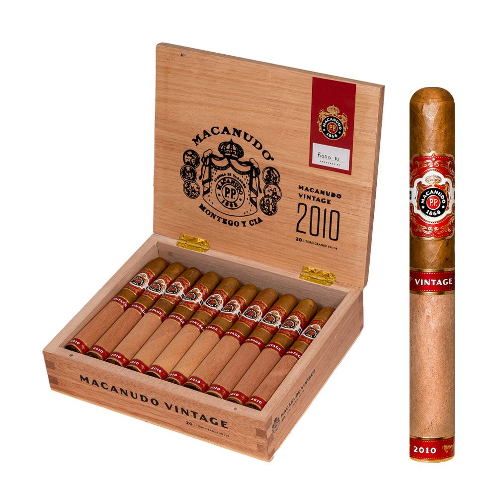 Macanudo Vintage 2010 Toro Grande - Box of 20