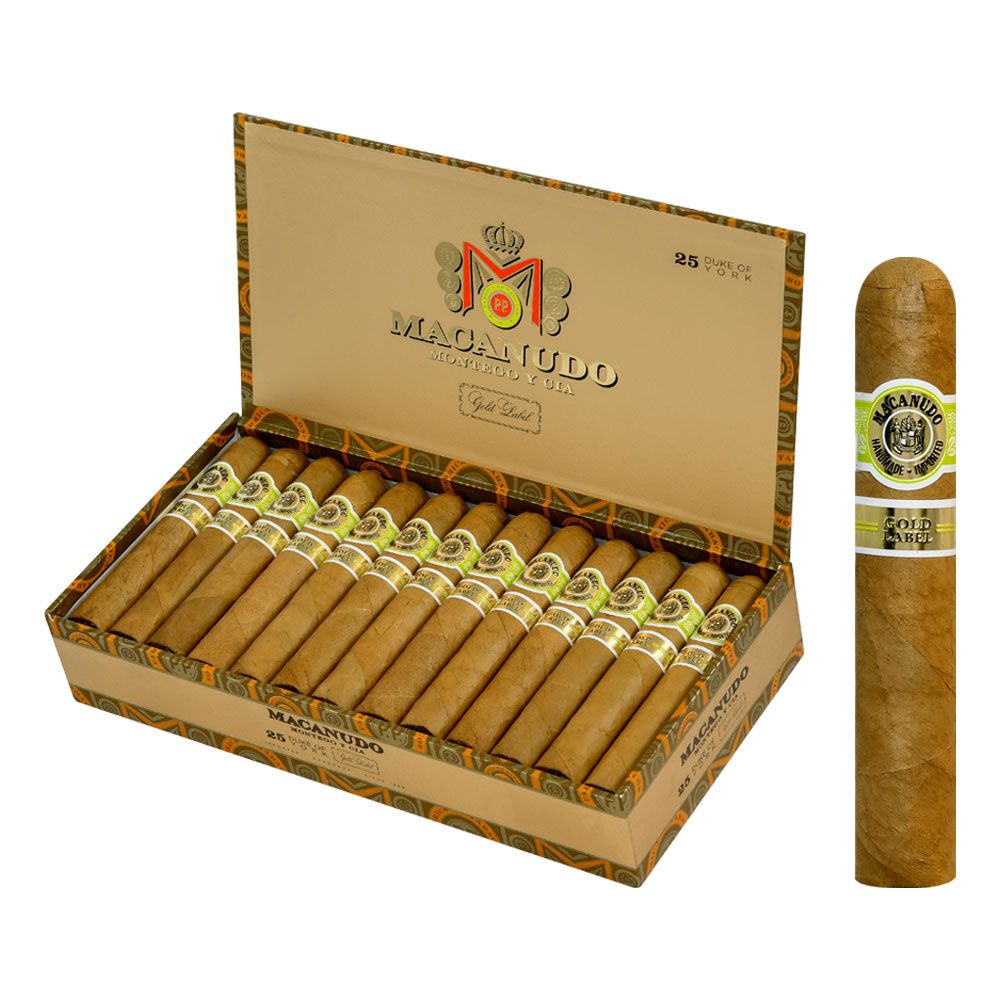 Macanudo Gold Label Duke Of York - Box of 25