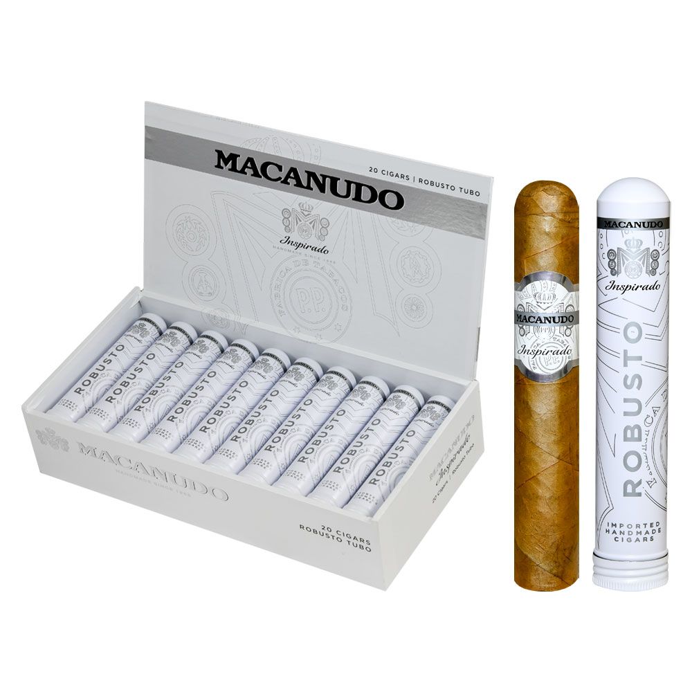 Macanudo Inspirado White Robusto Tubo - Box of 20