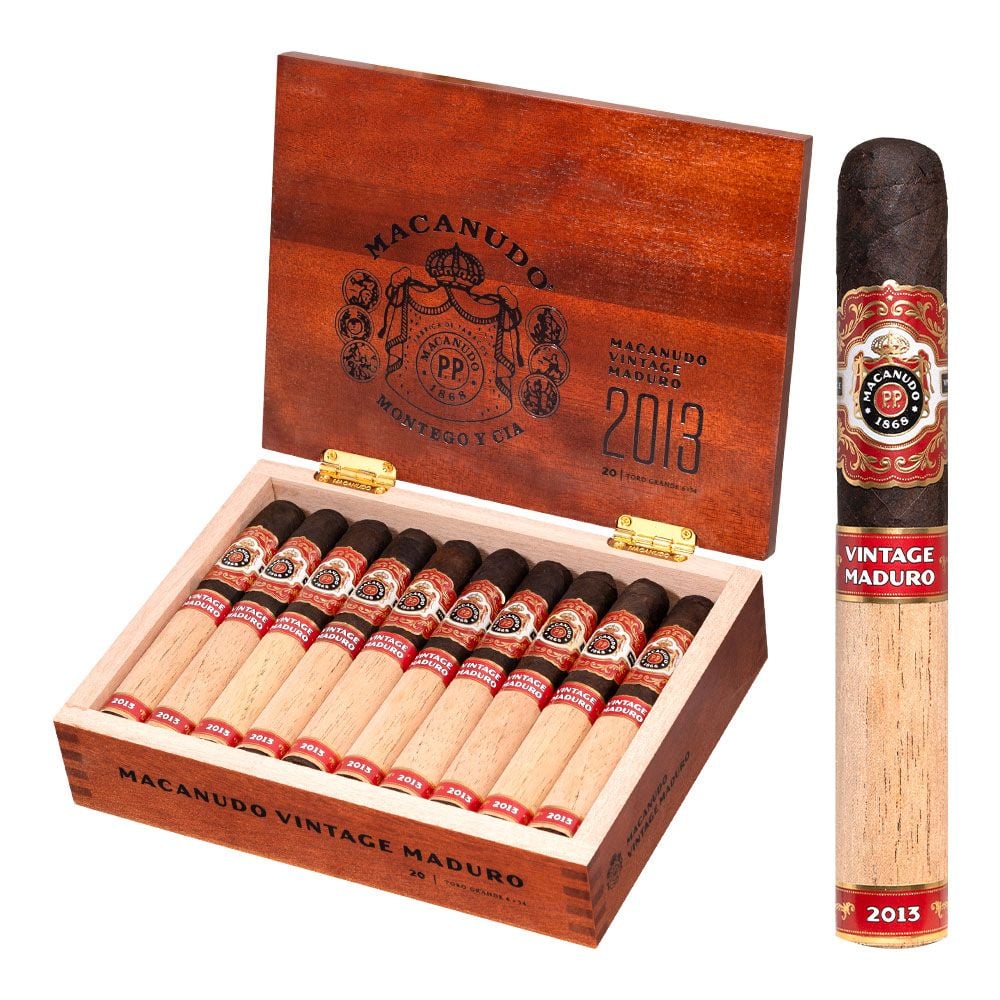 Macanudo Vintage Maduro 2013 Toro Grande - Pack of 5