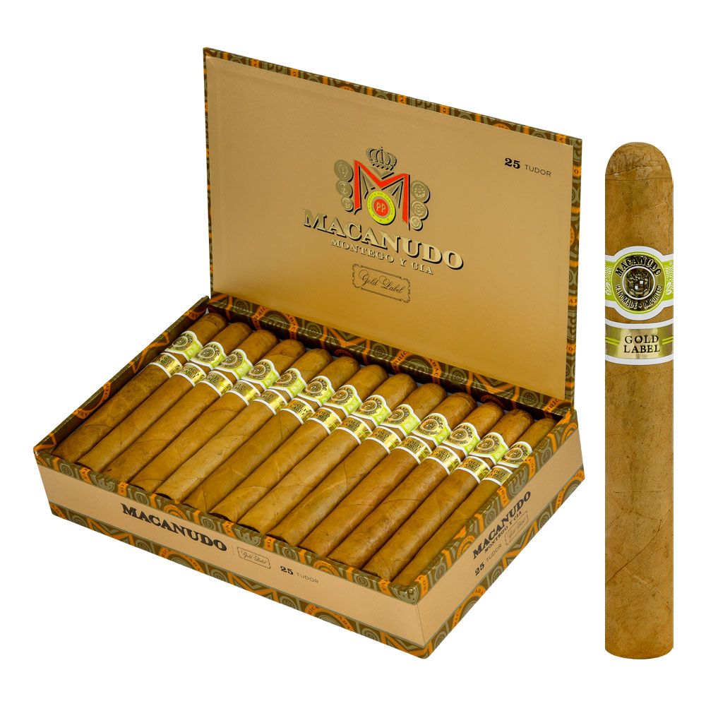 Macanudo Gold Label Tudor - Box of 25