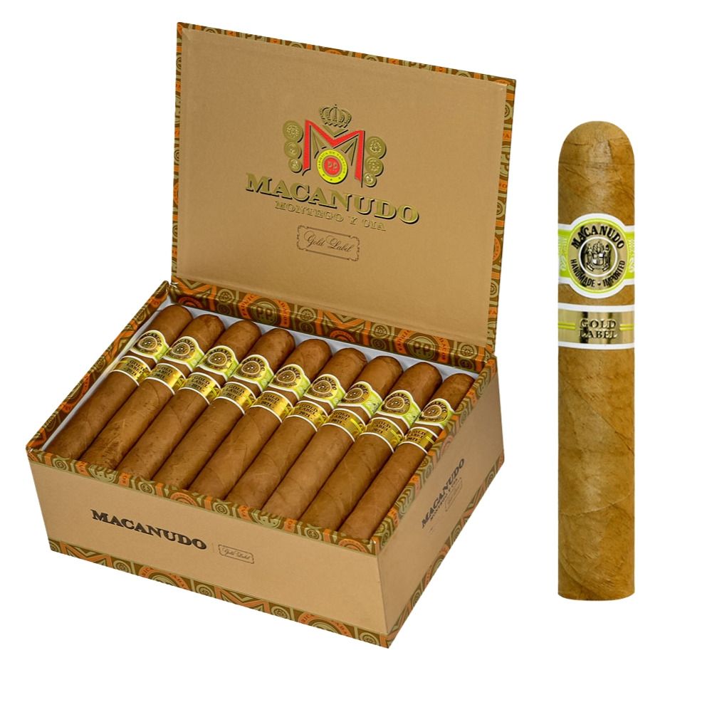 Macanudo Gold Label Bullion - Toro - Box of 20
