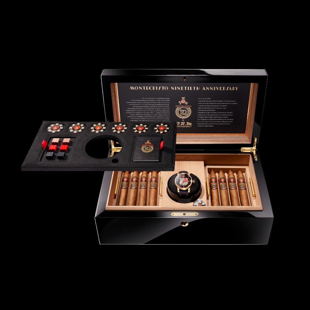 Montecristo 90th Anniversary BRM Watch with Box - Box of 24