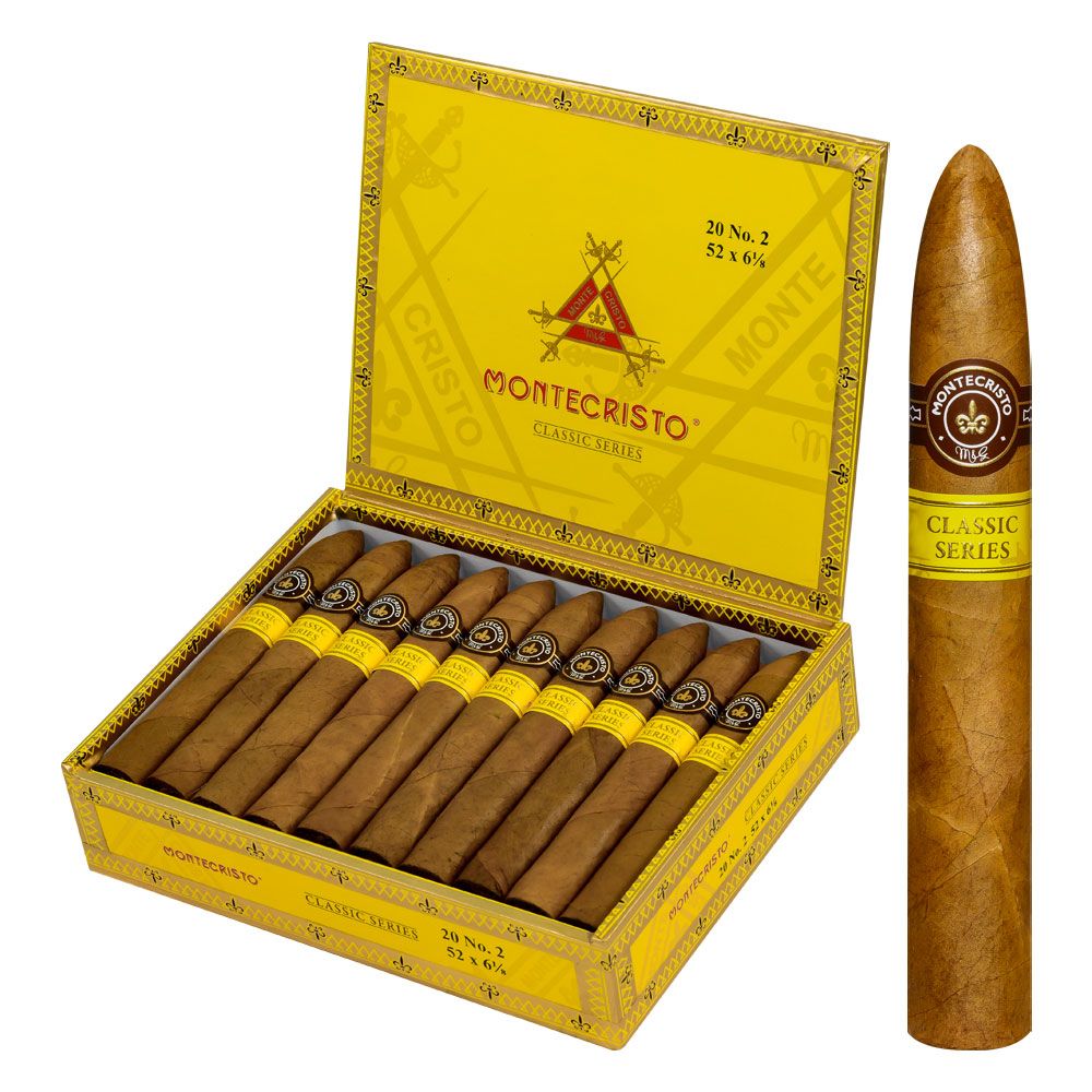 Montecristo Classic No. 2 Torpedo - Pack of 5
