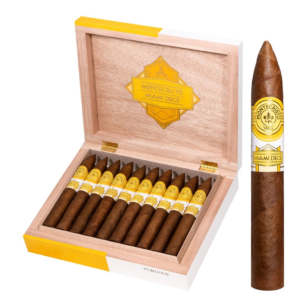Montecristo Miami Deco No. 2 Belicoso - Box of 20
