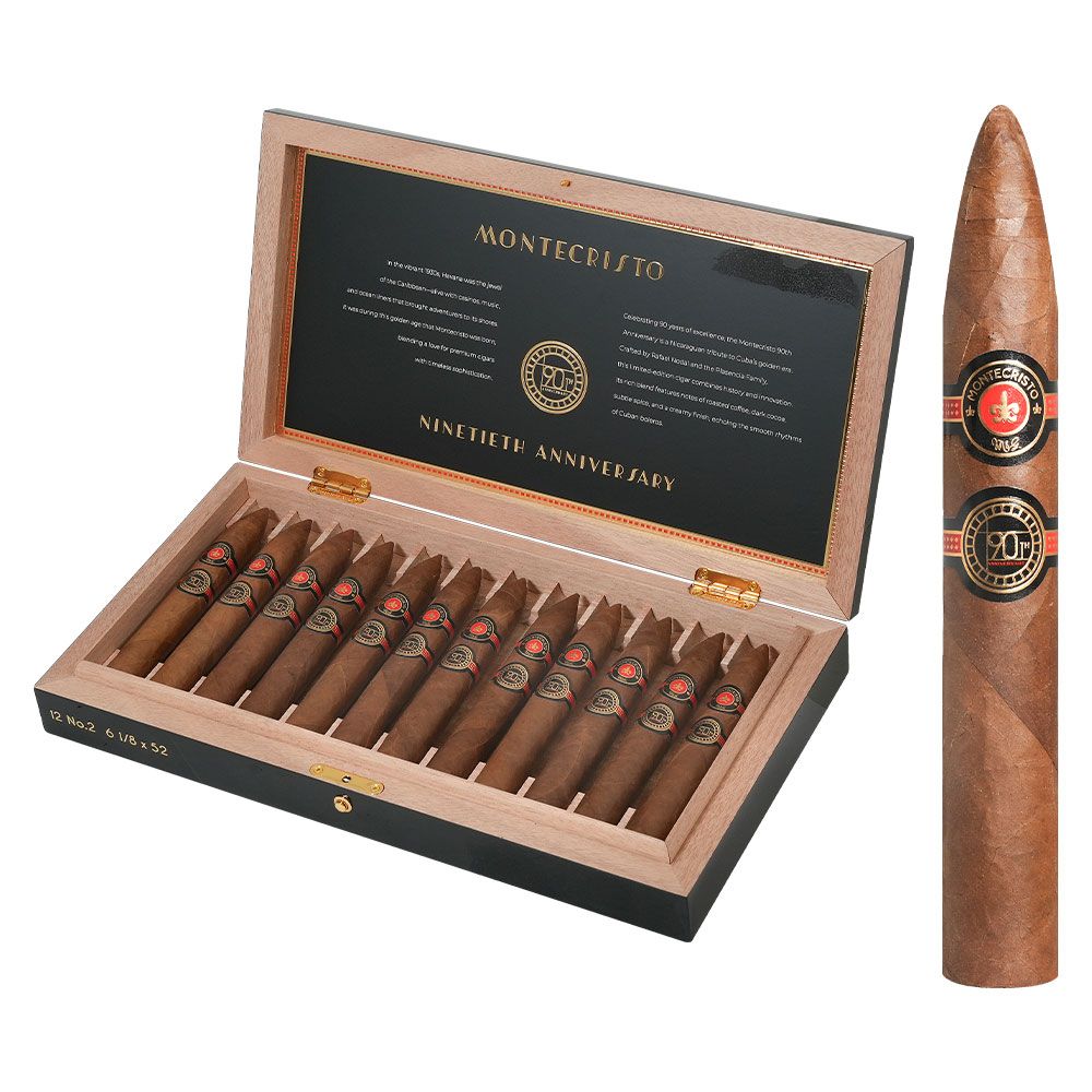 Montecristo 90th Anniversary No. 2 - Box of 12