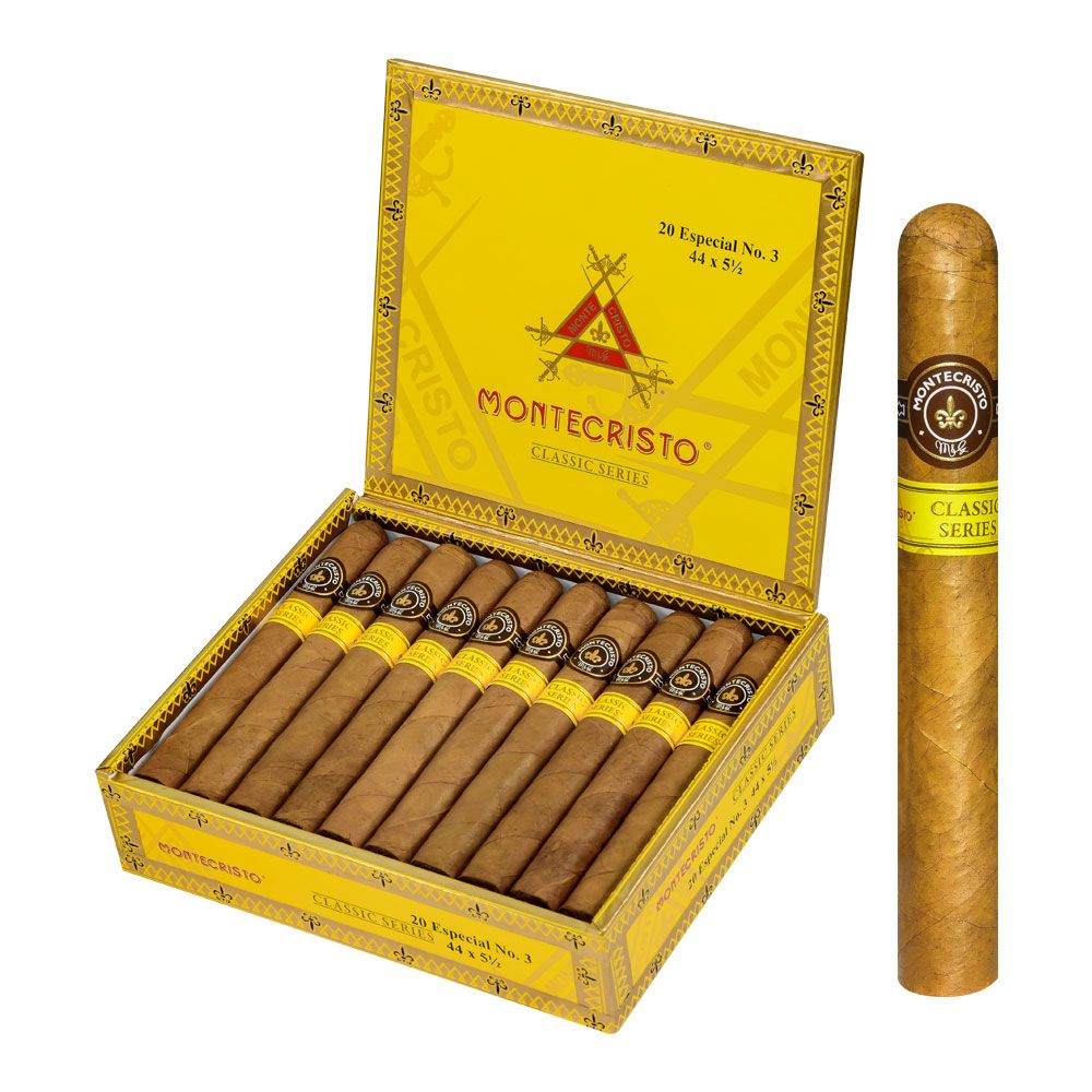 Montecristo Classic Especial No. 3 - Box of 20