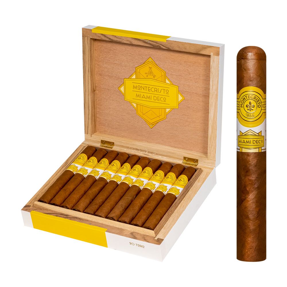 Montecristo Miami Deco Toro - Pack of 5