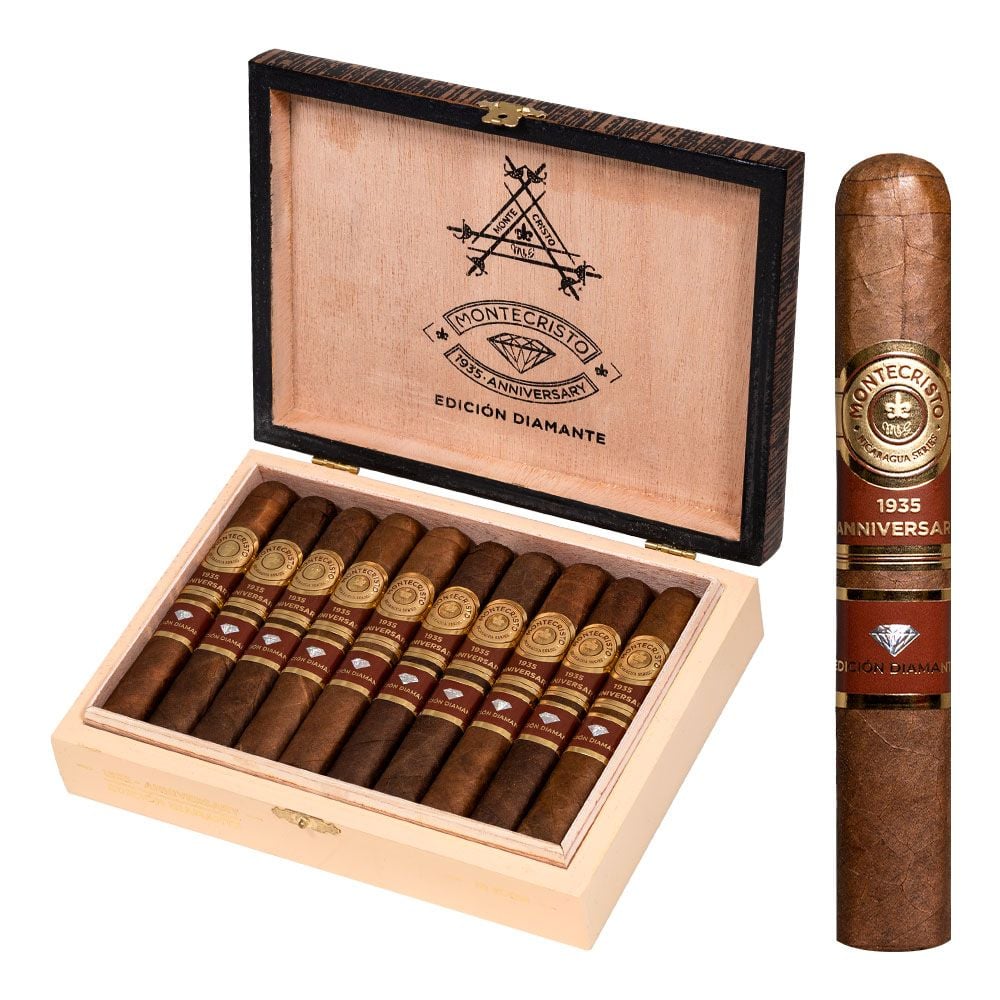 Montecristo 1935 Anniversary Edicion Diamante Icon – Corona - Pack of 5