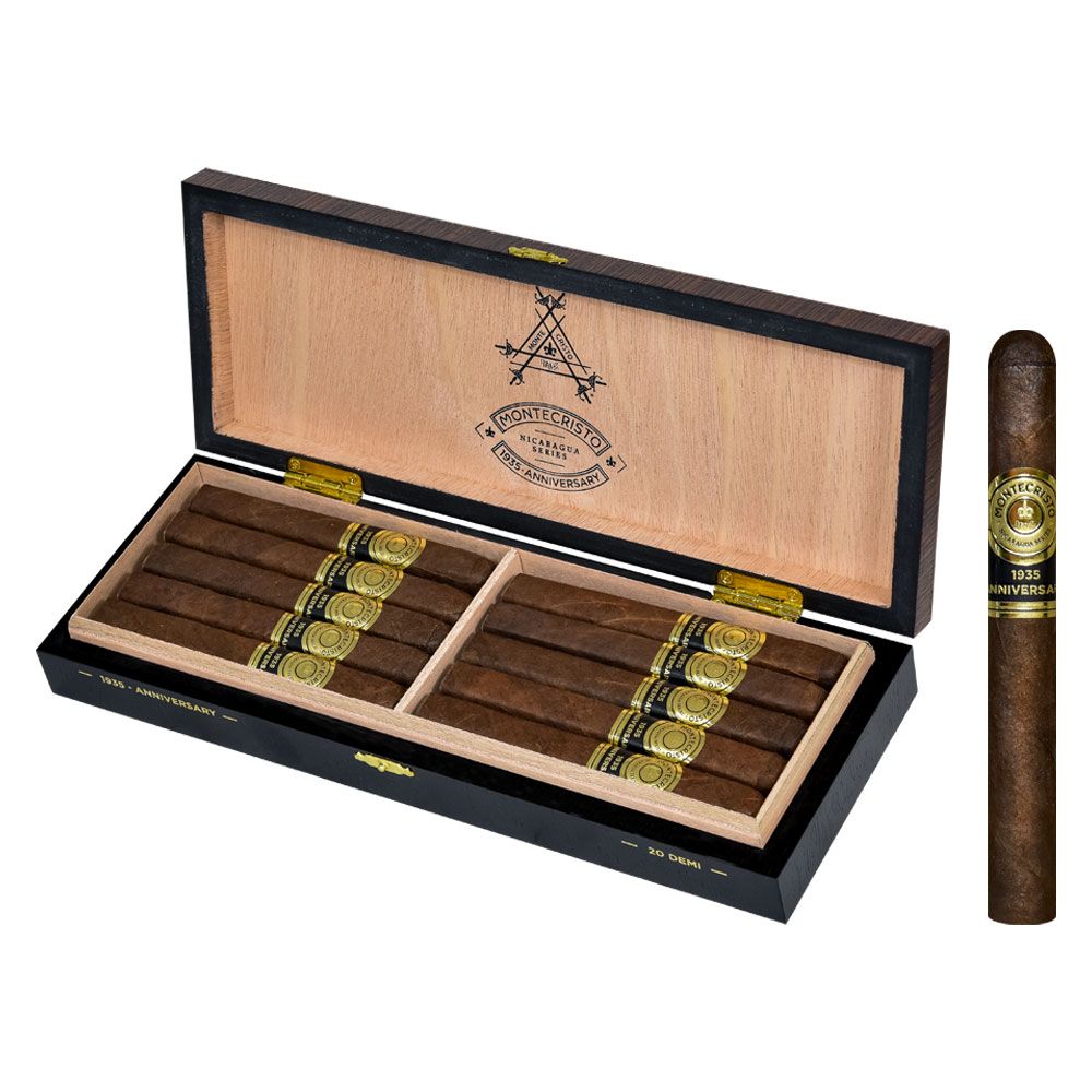 Montecristo 1935 Anniversary Nicaragua Demi - corona extra - Box of 20